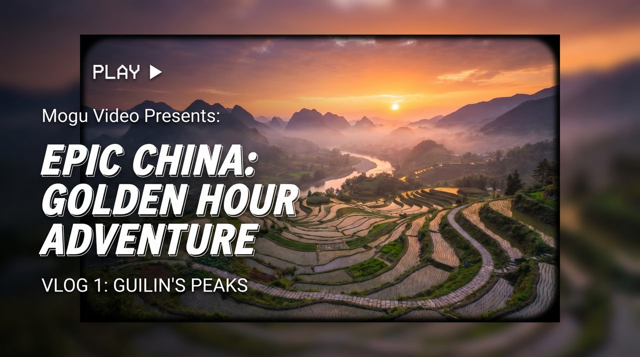 蘑菇视频旅行视频vlog - 中国山水风景视频